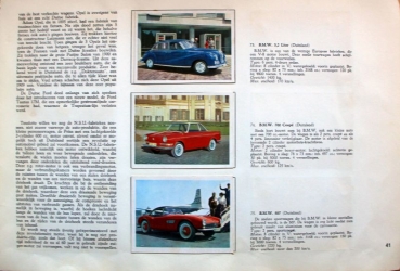 Virginia Cigarettes "Autos" Automobile-Scrapbook 1958 (4280)
